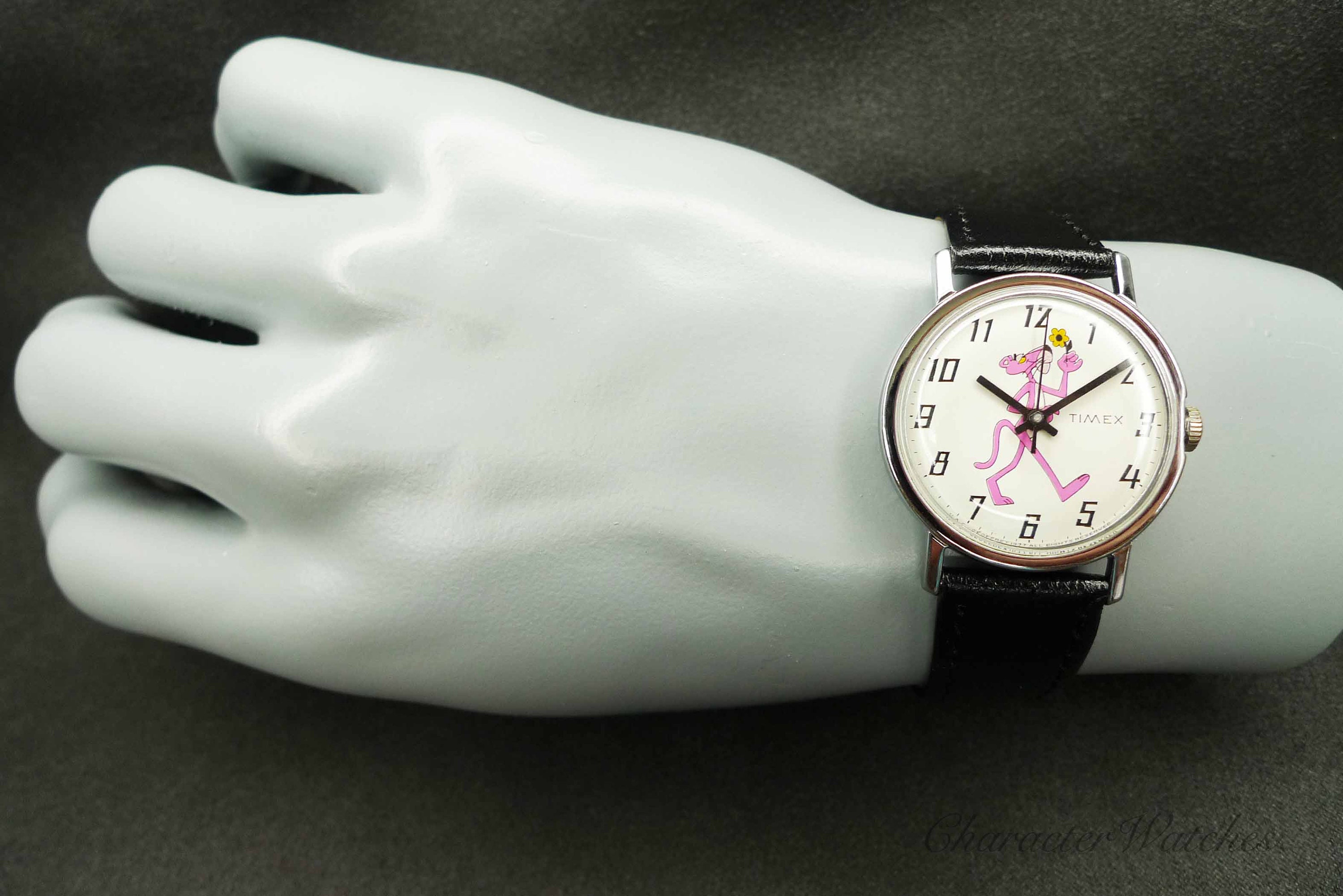 Timex Mercury 1977 U.A.C. Geoffrey Pink Panther Reloj Manual para Hombres Etsy Espana