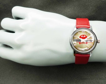Brixon 1970's Motor Racing French Made 17 Jewel Manual Watch