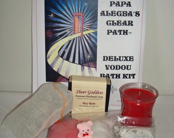 Papa Legba Clear Path Deluxe Vodou Bath Kit