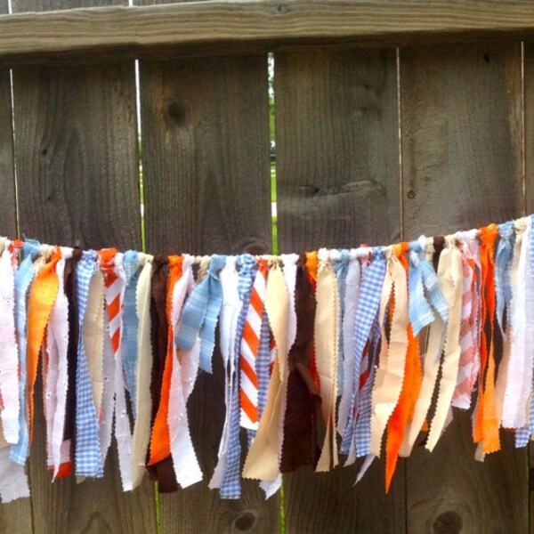 Handmade Camping Fabric Garland