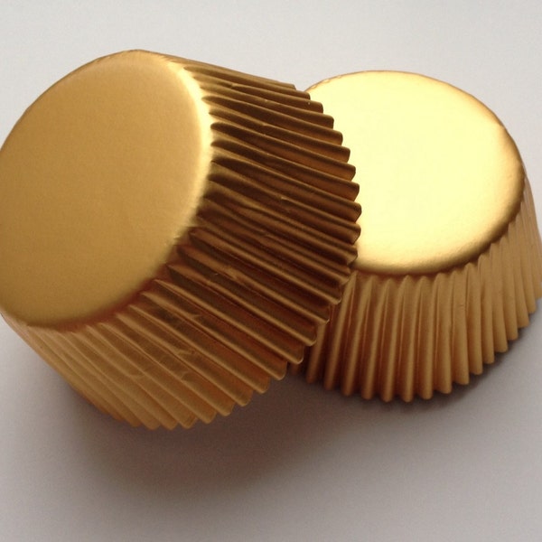 Gold Cupcake Liners Etsy