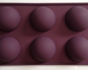2" Diameter Dome Silicone MoldRound Dome Shape Cupcake Hot-Chocolate-Bombs Design Candy Cake Domes