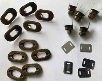 New! 5 sets Metal Turn Clasp Lock DIY Handbag Bag Purse Hardware Twist Bronze Lock Tools Making Supplies Tools Craft Making Hardware B