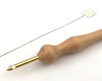 Punch Needle Felting Tool Set Craft Sewing Embroidery Pen Threader Home Craft Rug Needlecraft Notions Fiber Yarn Beading Wire
