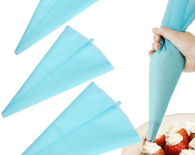 New Reusable Pastry Bag Icing Piping Bag Nozzle Tips Fondant Etsy