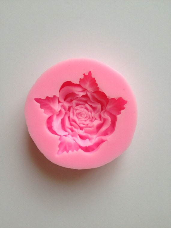 New Rose Petals Soft Silicone Mold Fondant Mat Cake Decorating Etsy