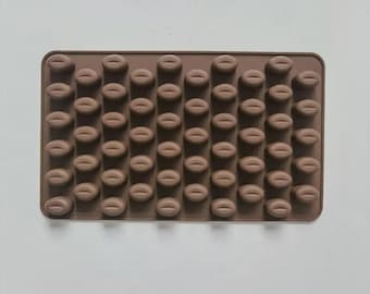 Coffee Bean Silicone Chocolate, Candy, Gummy, Cake Décor Resin