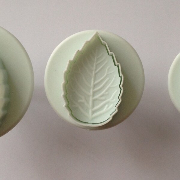 3 Stück Blatt Ausstecher Teig Kuchen Cupcake Gebäck Backwerkzeuge Liefert Küche Ausstechformen Candy Supply Plunger