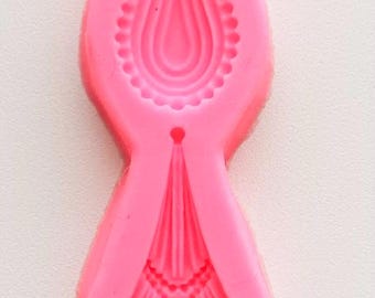 Scallop Lace mold cupcake cake silicone baking candy decorating mould Wedding Beautiful Generic fondant chocolate