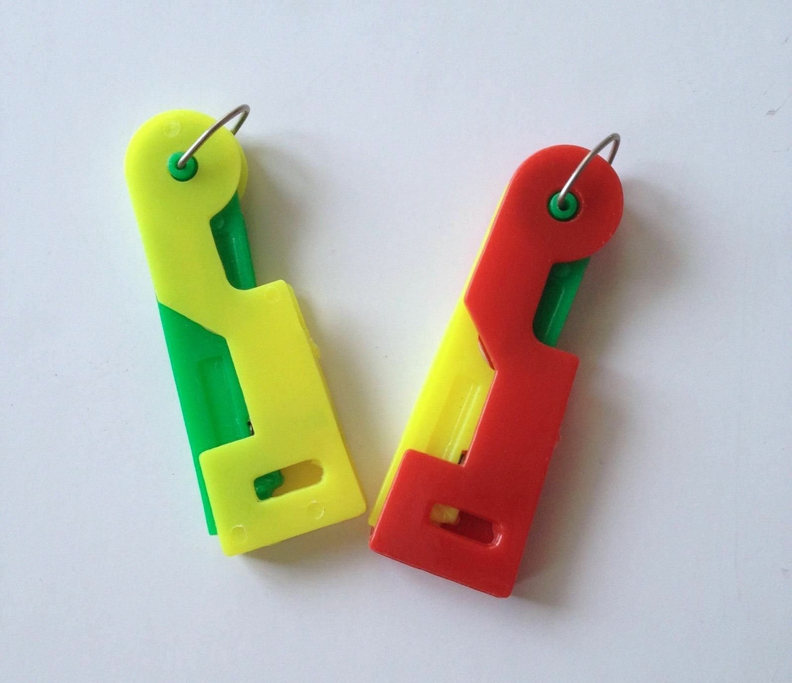 2 Pcs Automatic Needle Threader Thread Guide Device Sewing Machine ...