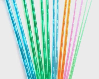 9" Acrylic single pointed knitting needles sizes US 6 4.0mm US 8 5.0mm US 10 6.0mm 11 8.0mm us 13 9.0mm us 15 10.0mm us 17 12.0mm