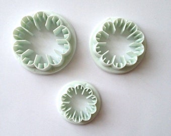 3 Stück Nelke Blume Plunger Kuchen Gum Paste Dekorieren Backen Backen Werkzeuge Zubehör Cutter Cupcake Candy Hochzeit Gumpaste Lebensmittel Küche