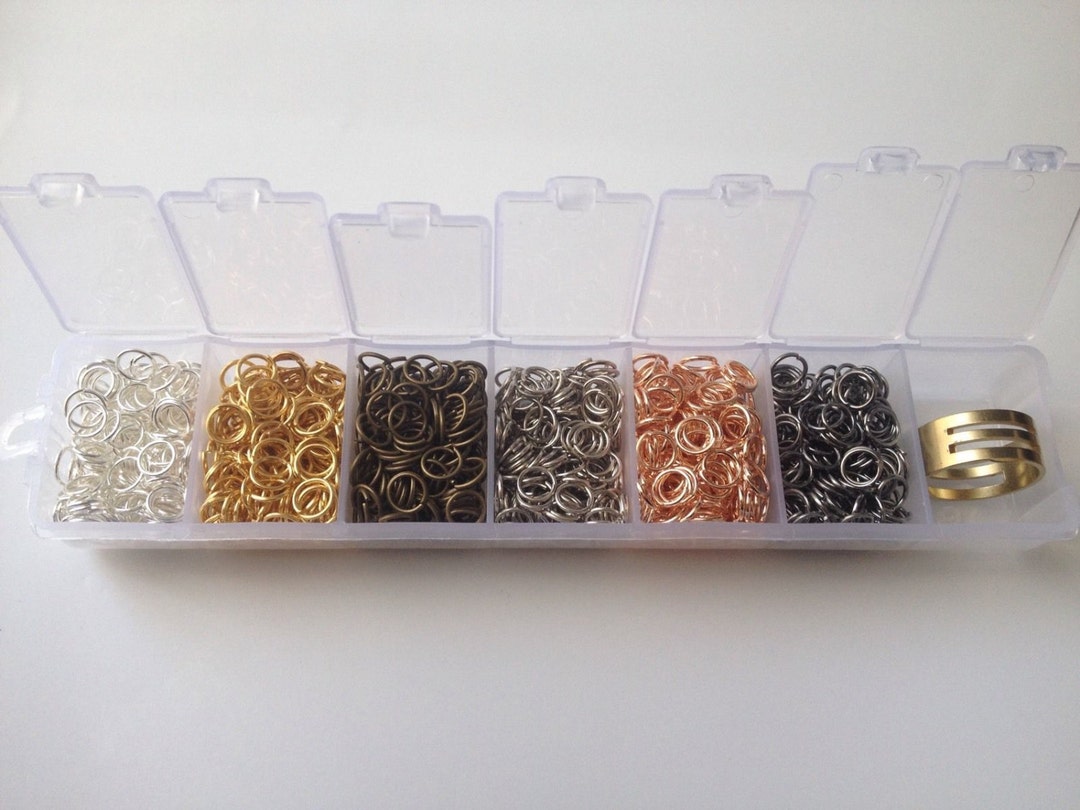 Assorted 1200 Pcs Gold Silver Bronze Gunmetal Plated Cut Open - Etsy