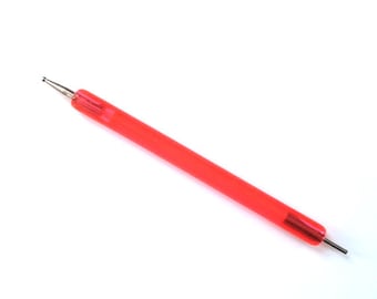 New! Paper Quilling Tool Double Headed Slotted Ball Making Scrapbook Quill