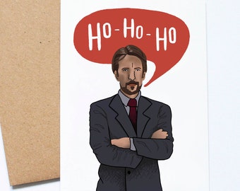 Die Hard Christmas Card, Ho Ho Ho, Hans Gruber, Christmas Movies