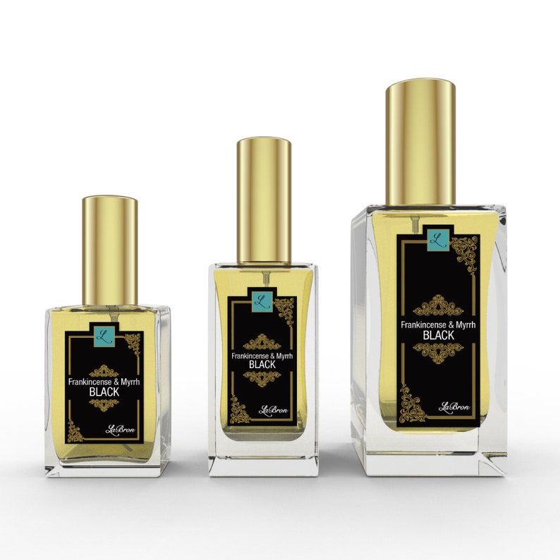 Frankincense and Myrrh BLACK Unisex Perfume Spray by Labron Etsy