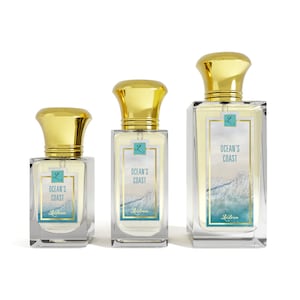 Ocean’s Coast Eau de Parfum – Crisp, Fresh & Aquatic with a Touch of Coastal Driftwood | LaBron®