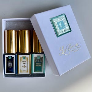 Samples! In Spirit and Soul LaBron® Sample Set – Hand-Blended Artisan Perfumes | Travel-Friendly 5ml Sprays