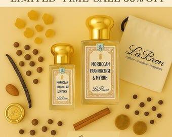 Moroccan Frankincense & Myrrh Eau de Parfum Spray | LaBron® Artisan Fragrance