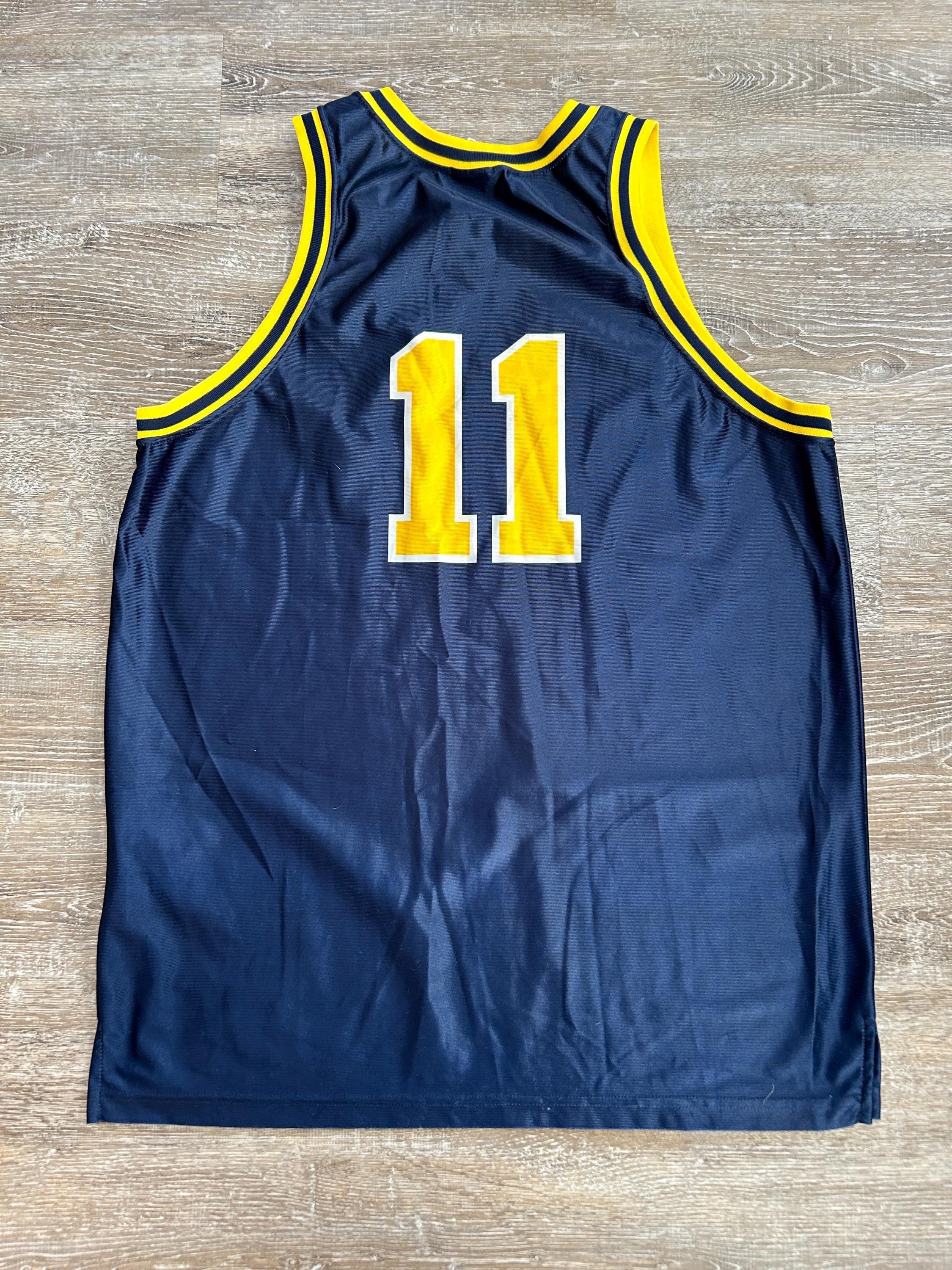 Vintage 90s Nike Michigan Wolverines Jersey NCAA Basketball