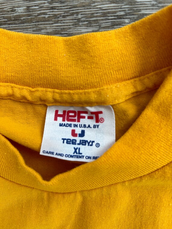 ◆Wrangler◆ Guitar Tour TShirt Yellow VintageRollingStonesWorldTourC