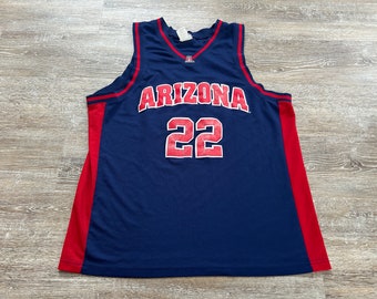 Vintage 2000s Arizona Wildcats Basketball Jersey Embroidered Foot locker XL Y2k #22