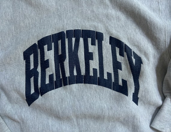 Vtg UC Berkeley Crewneck Sweatshirt Champion Reve… - image 4