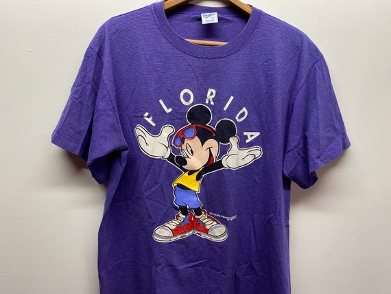 80s ビンテージ ベルバシーン ミッキー Tシャツ Velva Sheen
