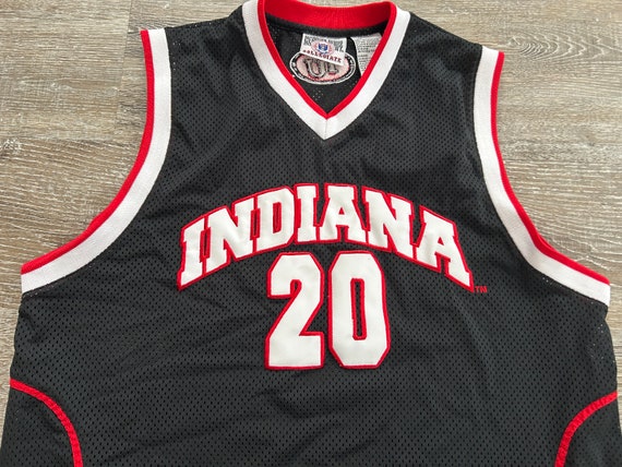 Vintage 90s Indiana Hoosiers basketball Jersey IU… - image 3