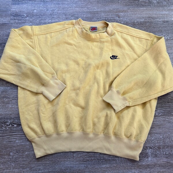 crew neck sweatshirt vintage nike