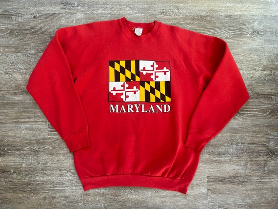 Maryland terrapins crewneck sweatshirt cheap