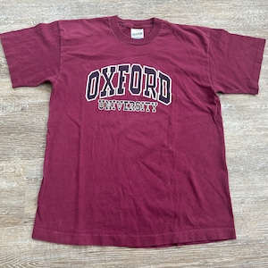 Vintage 90s Oxford University Single stitch t shirt England UK Screen stars Large