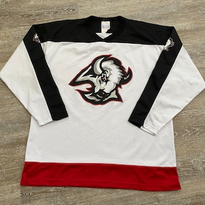 Buffalo Sabres GOAT HEAD Vintage 90's NHL Crewneck Sweatshirt