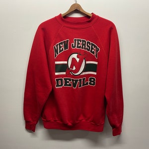 Vintage New Jersey Devils Hockey Crewneck Sweatshirt Unisex Men Women  KV5108