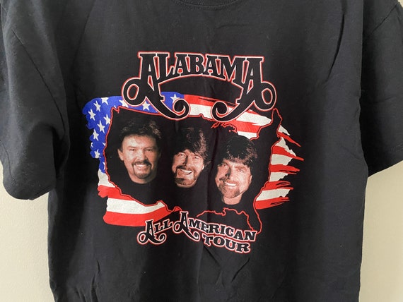 Vintage 2000s ALABAMA All American Concert Tour T… - image 6