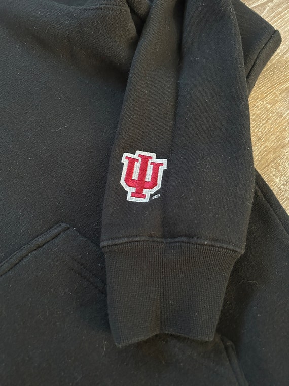 Vtg Indiana Hoosiers 2000s y2k Hoodie Sweatshirt … - image 5