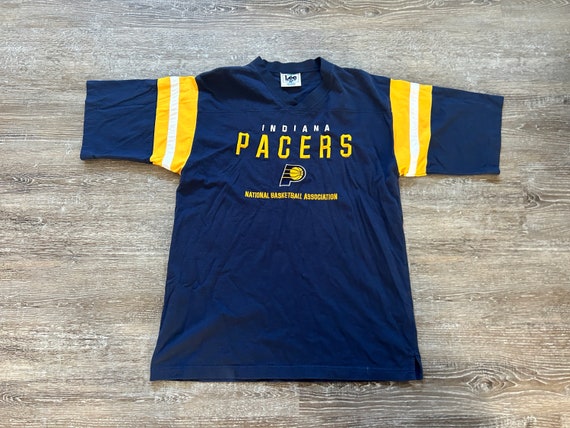 Vtg 90s Indiana Pacers T Shirt NBA LEE Sport Basketball Raglan Embroidered Etsy