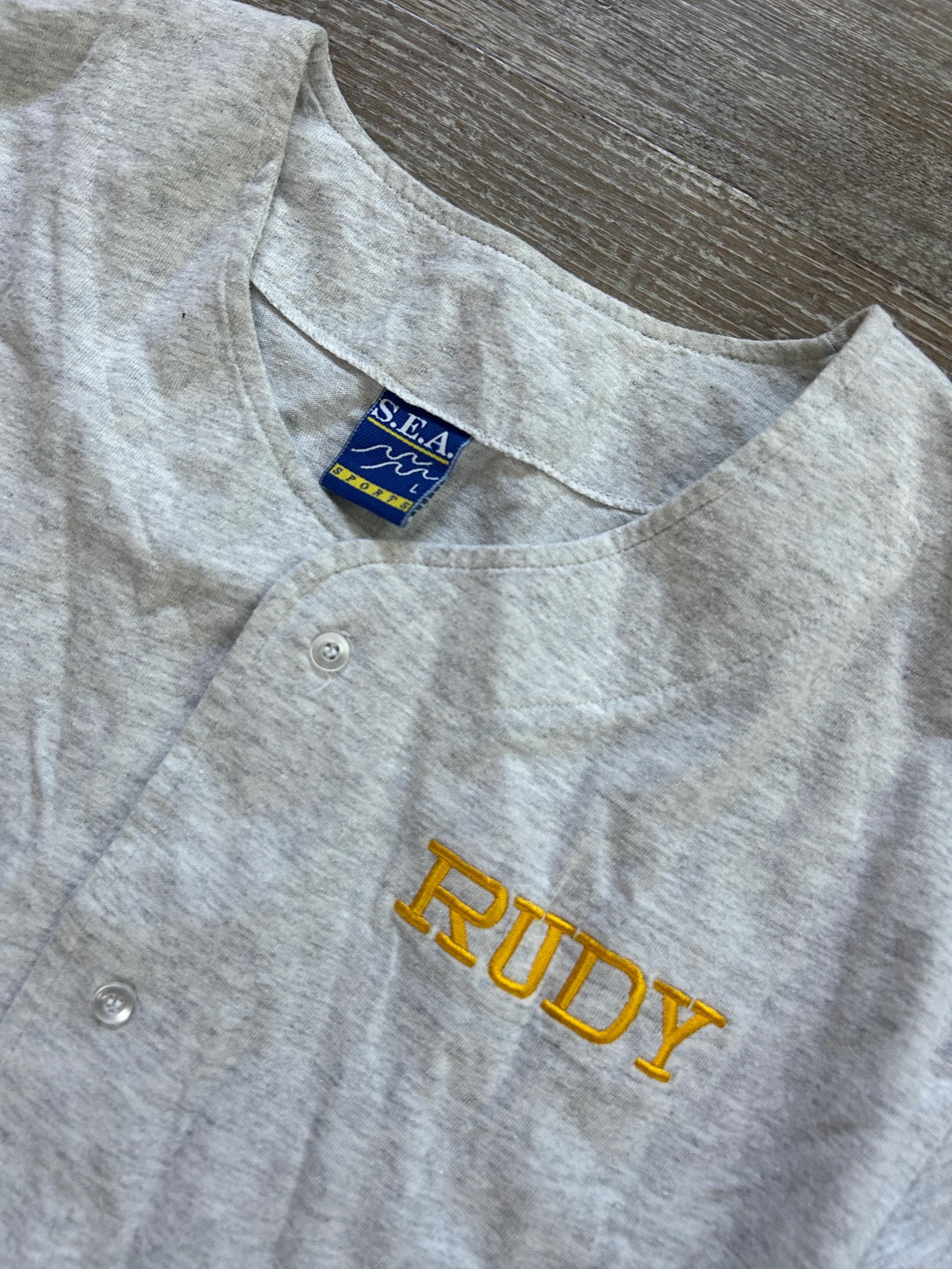 90年代ヴィンテージ ノートルダム大学 RUDY ベースボールジャージ 