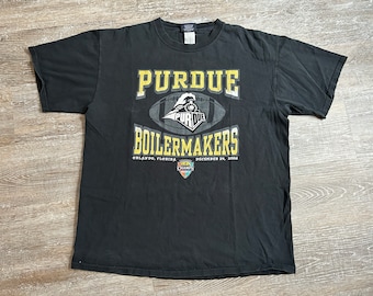 Purdue Boilermakers T shirt Football champs sports bowl football y2k Vintage 2006