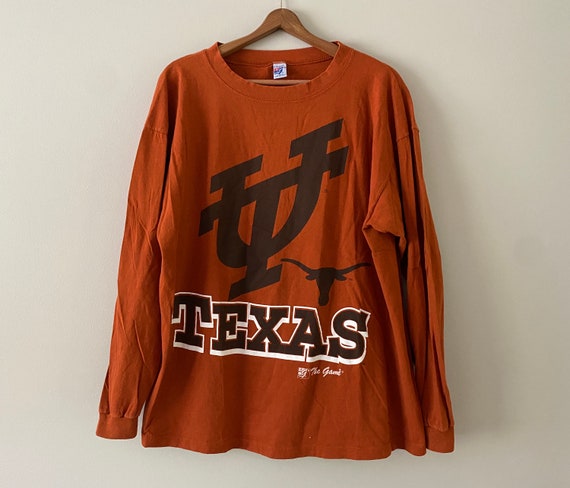 Vintage 90s Texas Longhorns T Shirt The Game BIG … - image 1