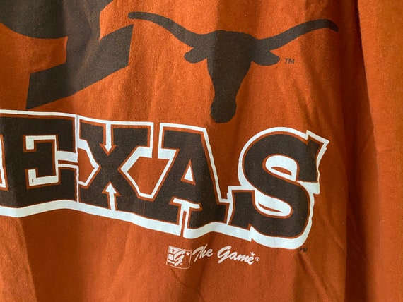Vintage 90s Texas Longhorns T Shirt The Game BIG … - image 5