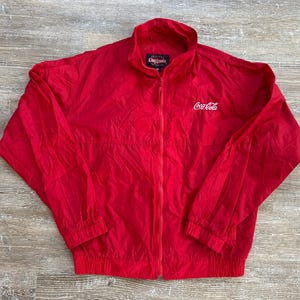 90s レーシングジャケット 企業 美品 NASCAR Coca Cola Dale Earnhardt Coca Cola Team Racing Jacket Chase Authentics Large