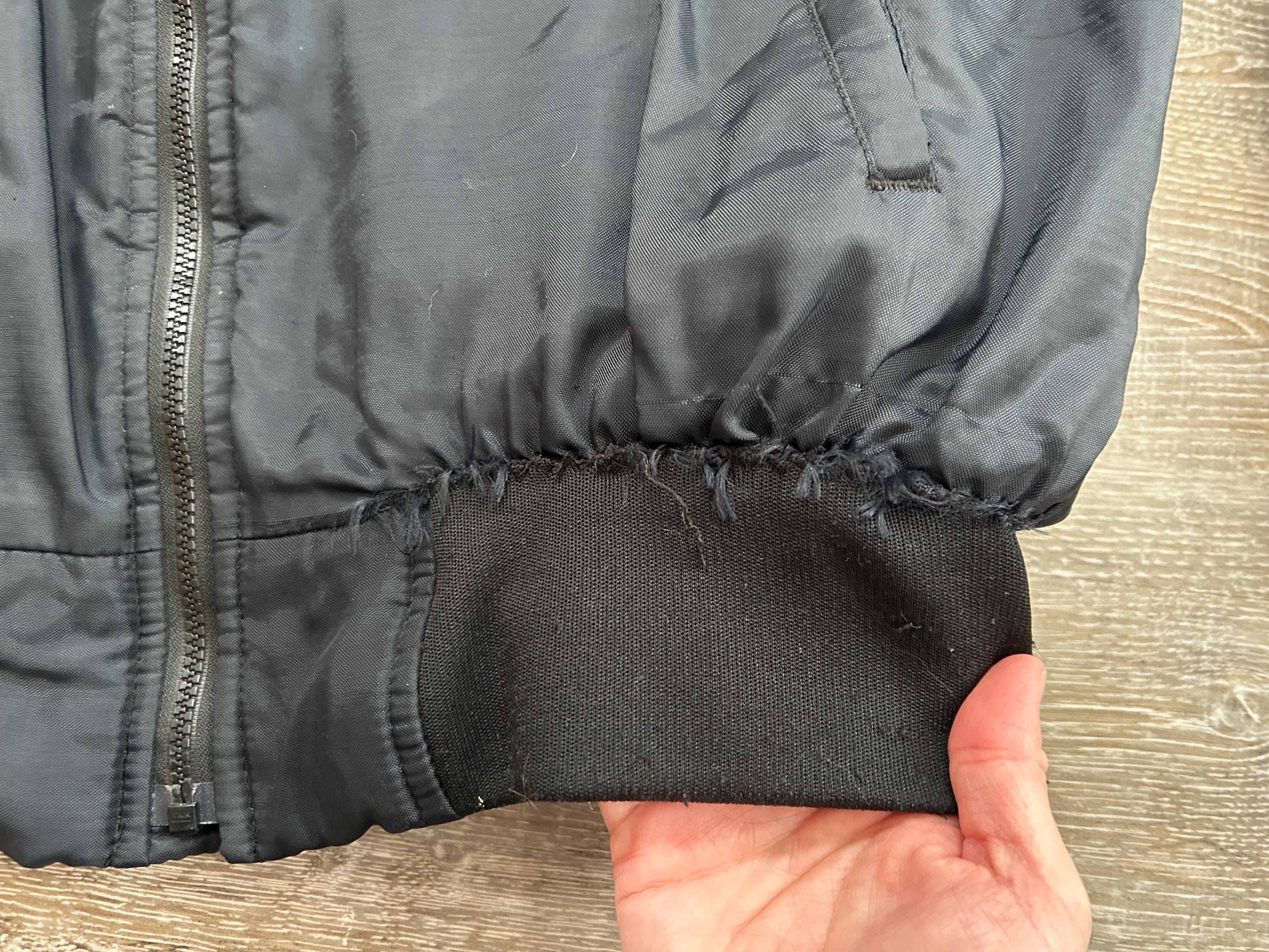 Vtg 90s Fedex Federal Express Employee Insulated Bomber
