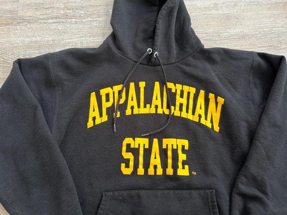 Vtg Appalachian State University Sweatshirt Hoody 90s Mountaineers Small Hooded Etsy
