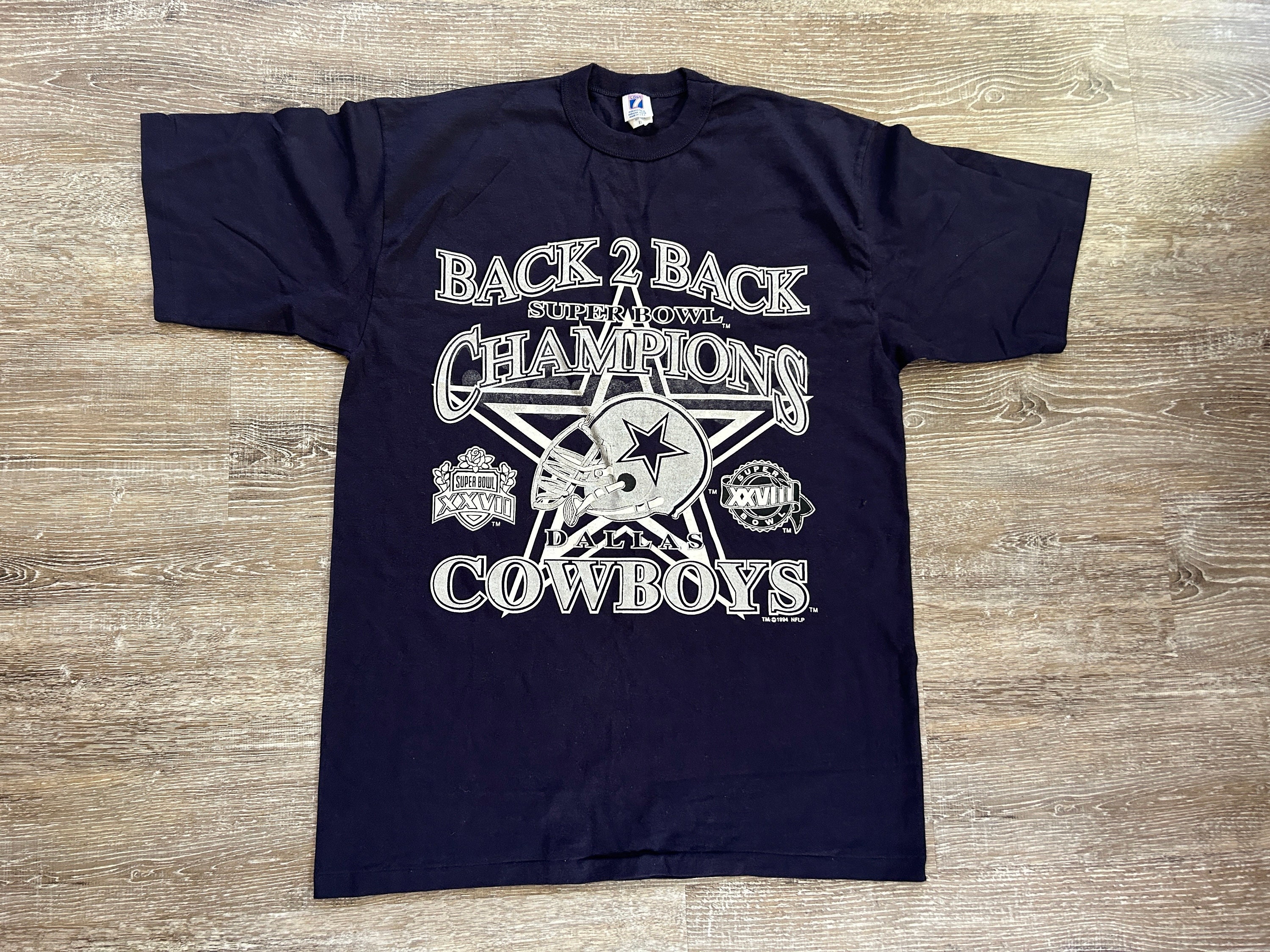 NWOT Vtg 1994 Dallas Cowboys T Shirt NFL Football Back 2