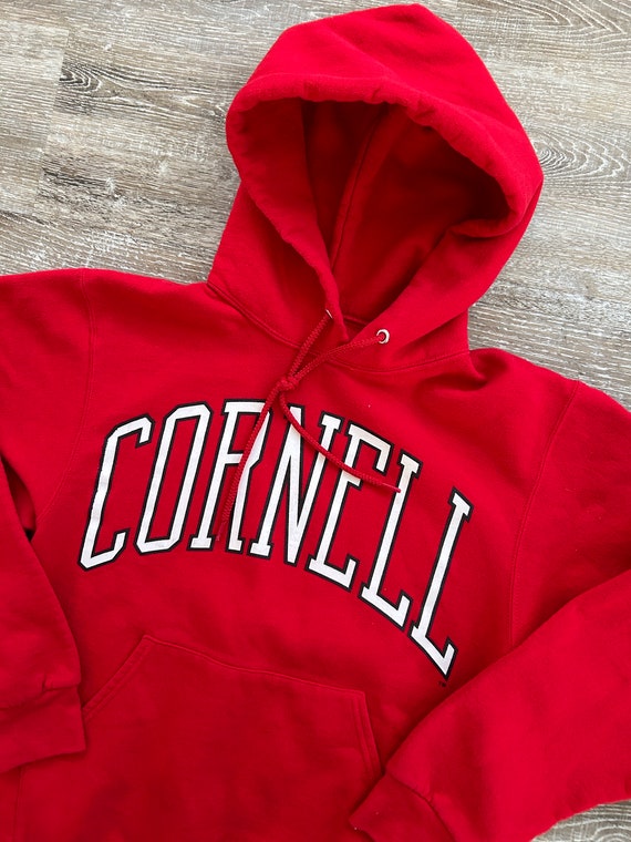 VTG 2000s Cornell Big Red Hoodie Sweatshirt Unive… - image 3