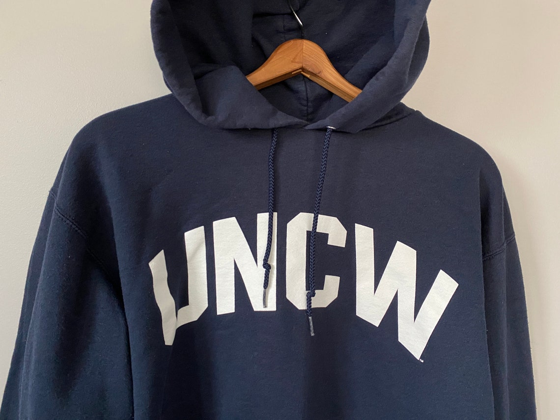 Vintage UNC Wilmington Hooded Sweatshirt University Hoody | Etsy
