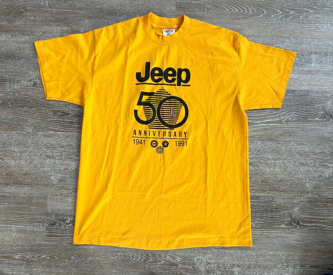 ◆Wrangler◆ Guitar Tour TShirt Yellow NEW L Unisex Shirt Match Jordan 4 Lightning - Tour Yellow