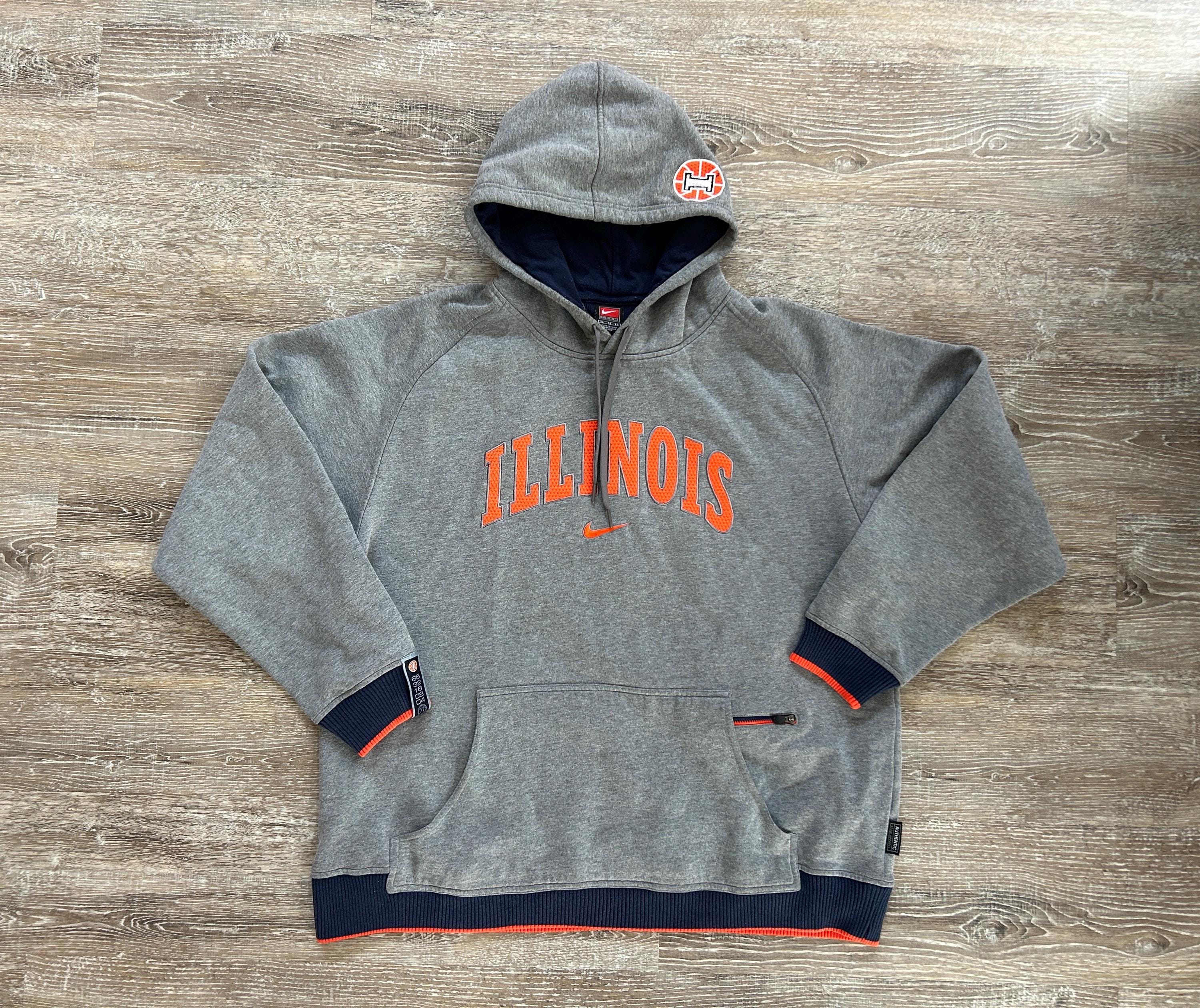 nike illinois hoodie