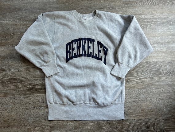 Vtg UC Berkeley Crewneck Sweatshirt Champion Reve… - image 1